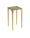 Currey and Company - Drinks Table - Honeycomb - Gold/Clear- Union Lighting Luminaires Decor
