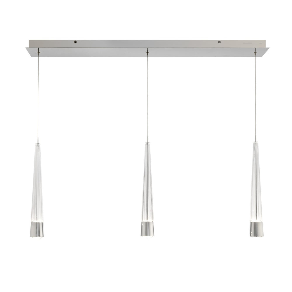 W.A.C. Canada - LED Chandelier - Quill - Chrome- Union Lighting Luminaires Decor