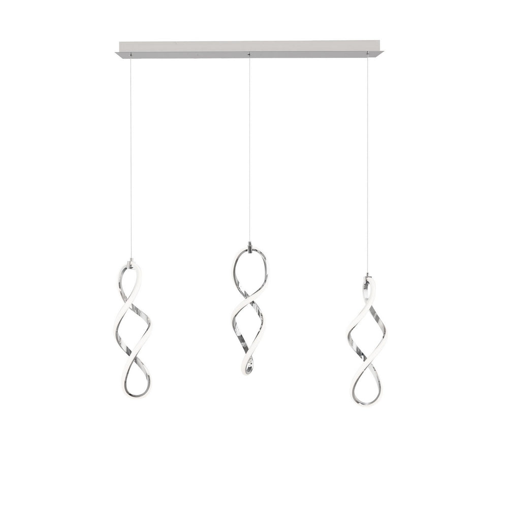 W.A.C. Canada - LED Chandelier - Interlace - Chrome- Union Lighting Luminaires Decor