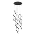 W.A.C. Canada - LED Chandelier - Interlace - Black- Union Lighting Luminaires Decor