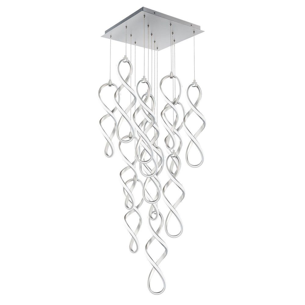 W.A.C. Canada - LED Chandelier - Interlace - Chrome- Union Lighting Luminaires Decor