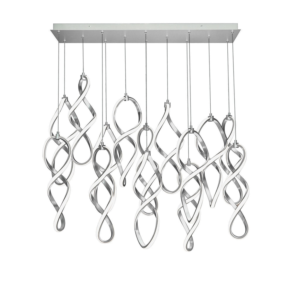 W.A.C. Canada - LED Chandelier - Interlace - Chrome- Union Lighting Luminaires Decor