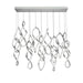 W.A.C. Canada - LED Chandelier - Interlace - Chrome- Union Lighting Luminaires Decor