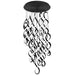 W.A.C. Canada - LED Chandelier - Interlace - Black- Union Lighting Luminaires Decor