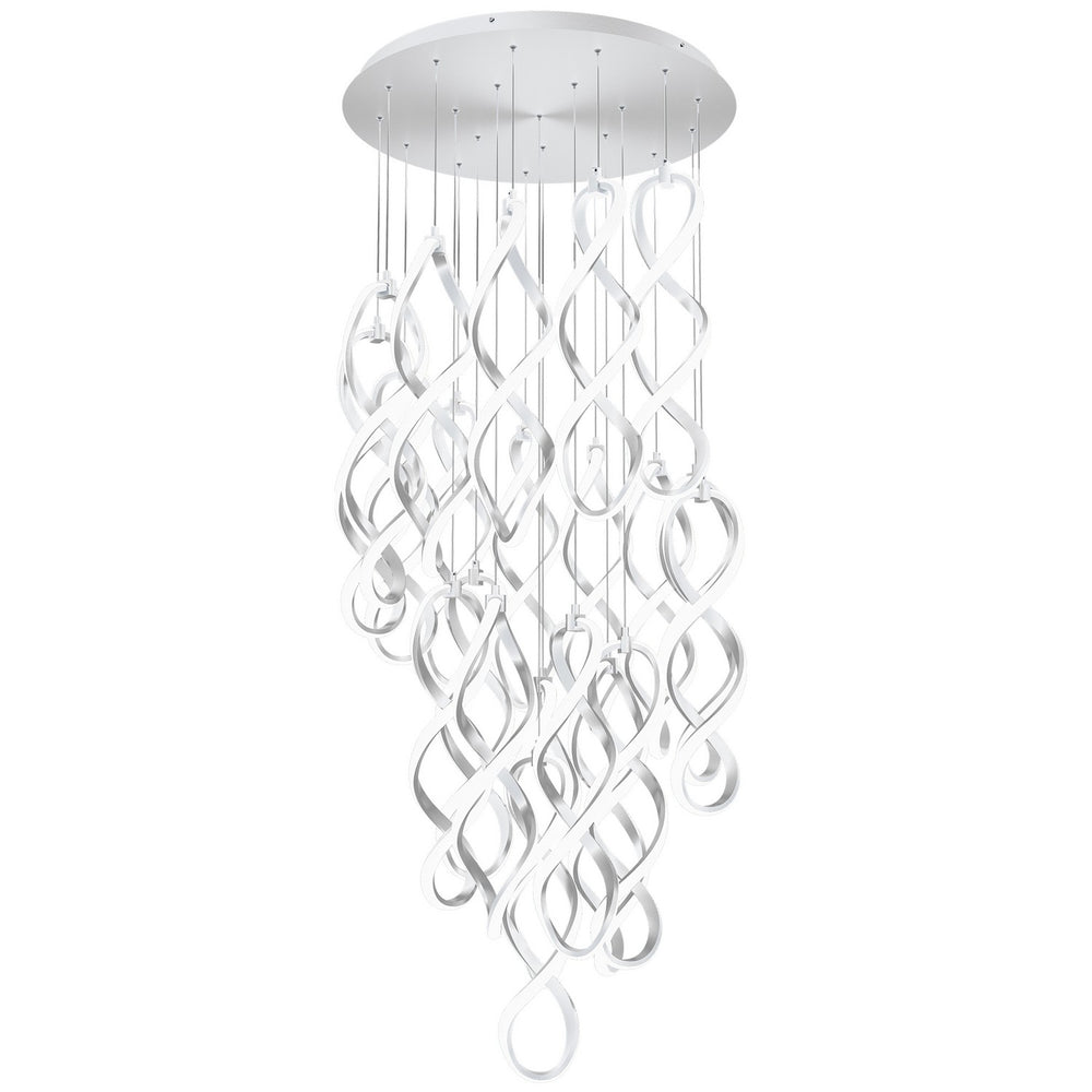 W.A.C. Canada - LED Chandelier - Interlace - Chrome- Union Lighting Luminaires Decor