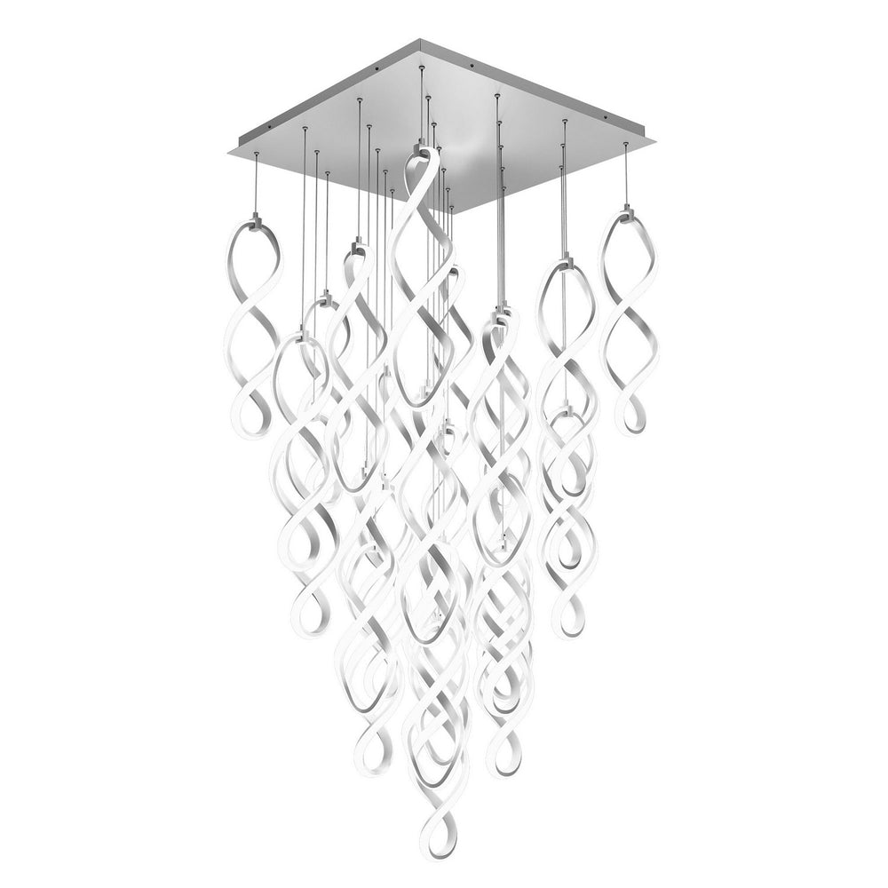 W.A.C. Canada - LED Chandelier - Interlace - Chrome- Union Lighting Luminaires Decor