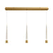 W.A.C. Canada - LED Chandelier - Quill - Aged Brass- Union Lighting Luminaires Decor