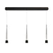 W.A.C. Canada - LED Chandelier - Quill - Black- Union Lighting Luminaires Decor