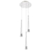 W.A.C. Canada - LED Chandelier - Quill - Chrome- Union Lighting Luminaires Decor