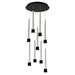 W.A.C. Canada - LED Chandelier - Quill - Black- Union Lighting Luminaires Decor