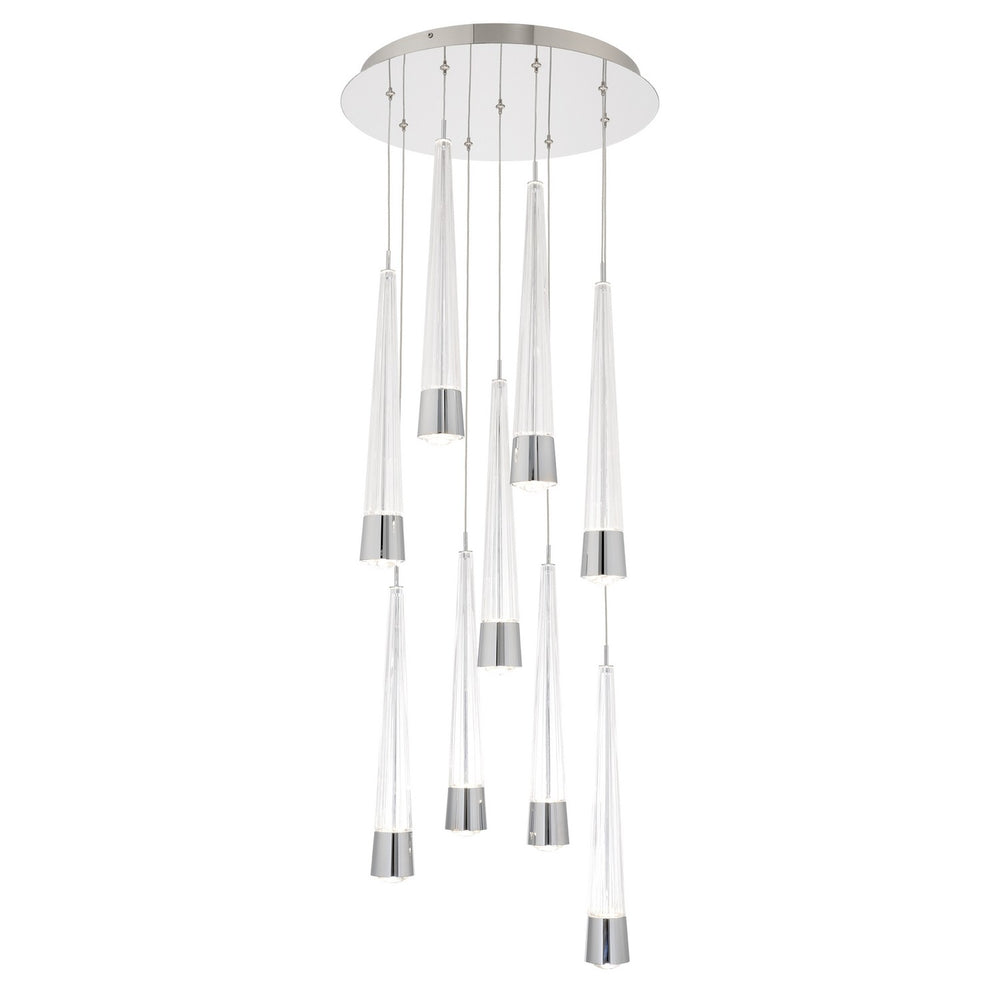 W.A.C. Canada - LED Chandelier - Quill - Chrome- Union Lighting Luminaires Decor
