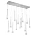 W.A.C. Canada - LED Chandelier - Quill - Chrome- Union Lighting Luminaires Decor