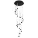 W.A.C. Canada - LED Chandelier - Quill - Black- Union Lighting Luminaires Decor