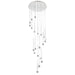 W.A.C. Canada - LED Chandelier - Quill - Chrome- Union Lighting Luminaires Decor