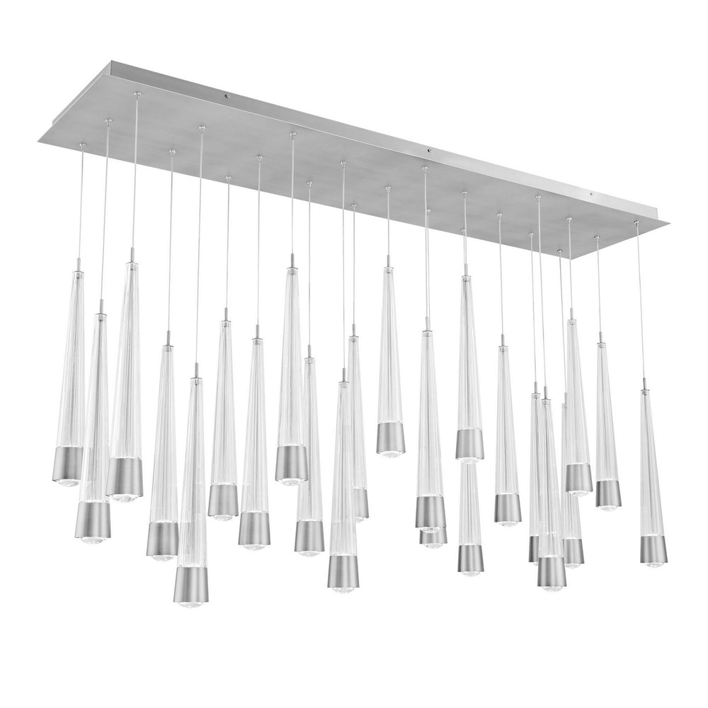 W.A.C. Canada - LED Chandelier - Quill - Chrome- Union Lighting Luminaires Decor