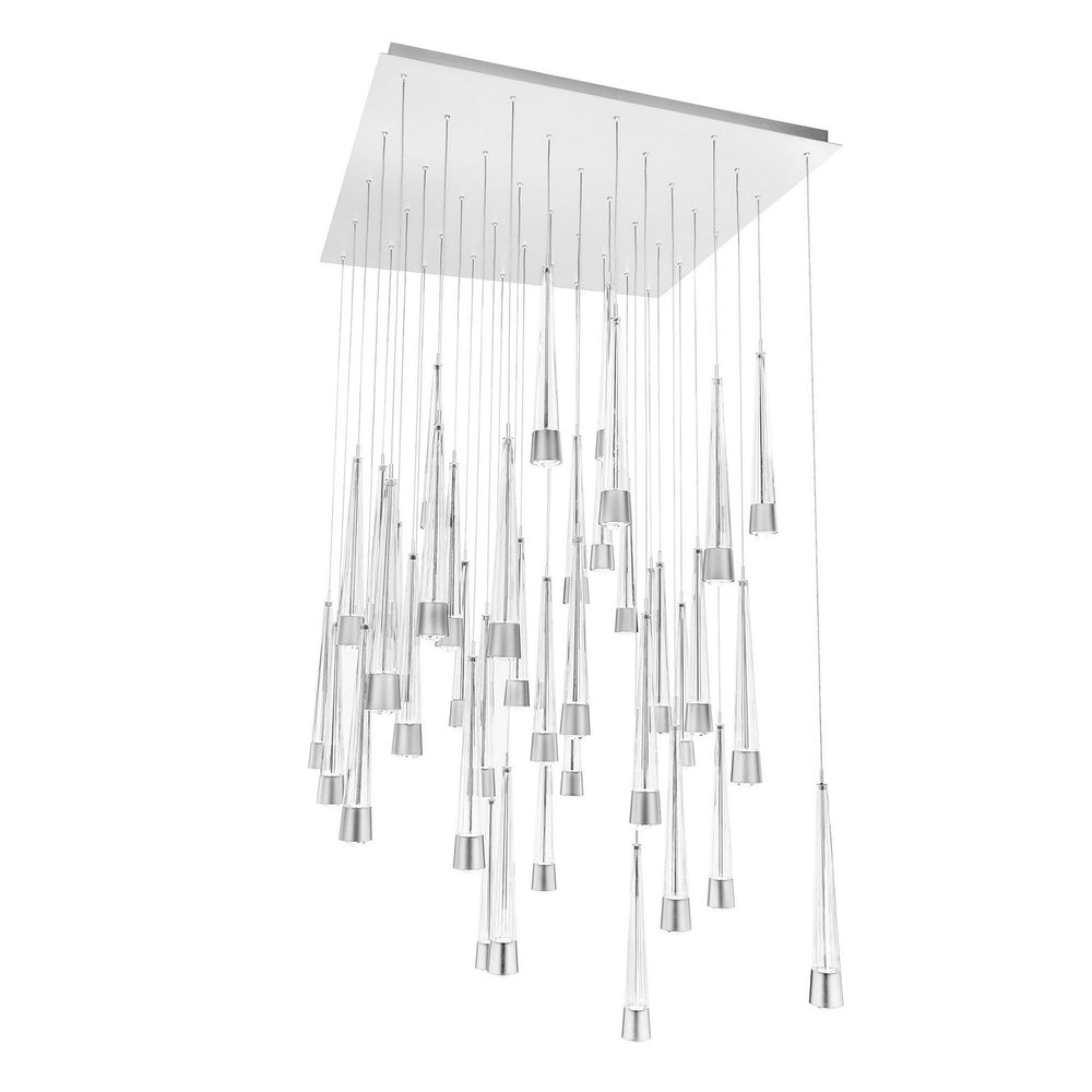 W.A.C. Canada - LED Chandelier - Quill - Chrome- Union Lighting Luminaires Decor