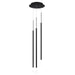 W.A.C. Canada - LED Chandelier - Viggo - Black- Union Lighting Luminaires Decor