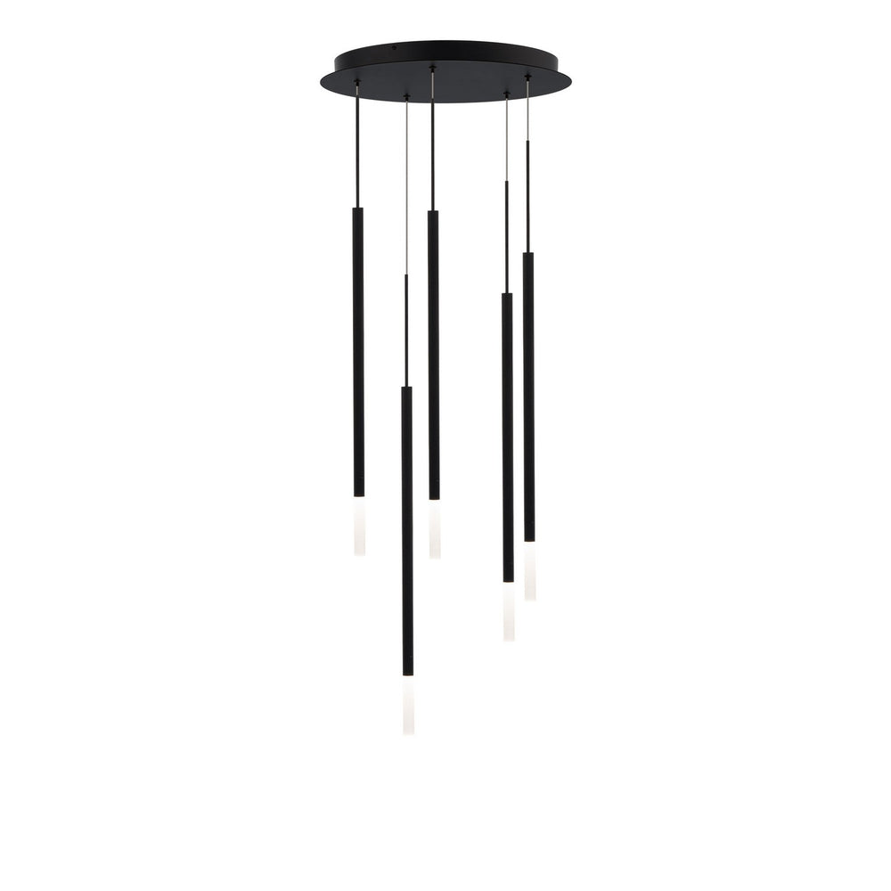 W.A.C. Canada - LED Chandelier - Viggo - Black- Union Lighting Luminaires Decor