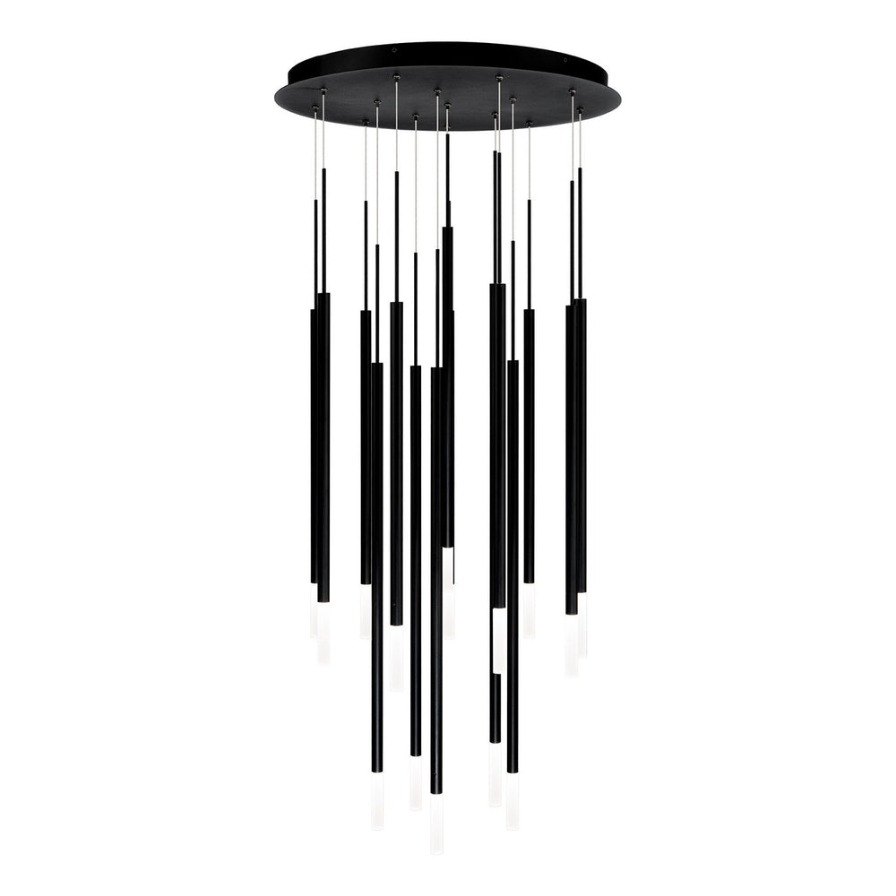 W.A.C. Canada - LED Chandelier - Viggo - Black- Union Lighting Luminaires Decor
