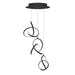 W.A.C. Canada - LED Chandelier - Vornado - Black- Union Lighting Luminaires Decor