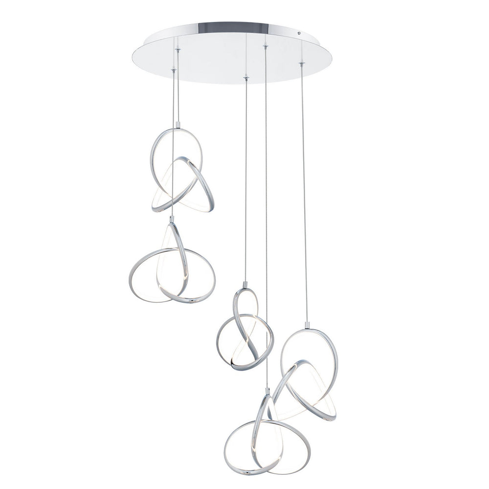 W.A.C. Canada - LED Chandelier - Vornado - Chrome- Union Lighting Luminaires Decor