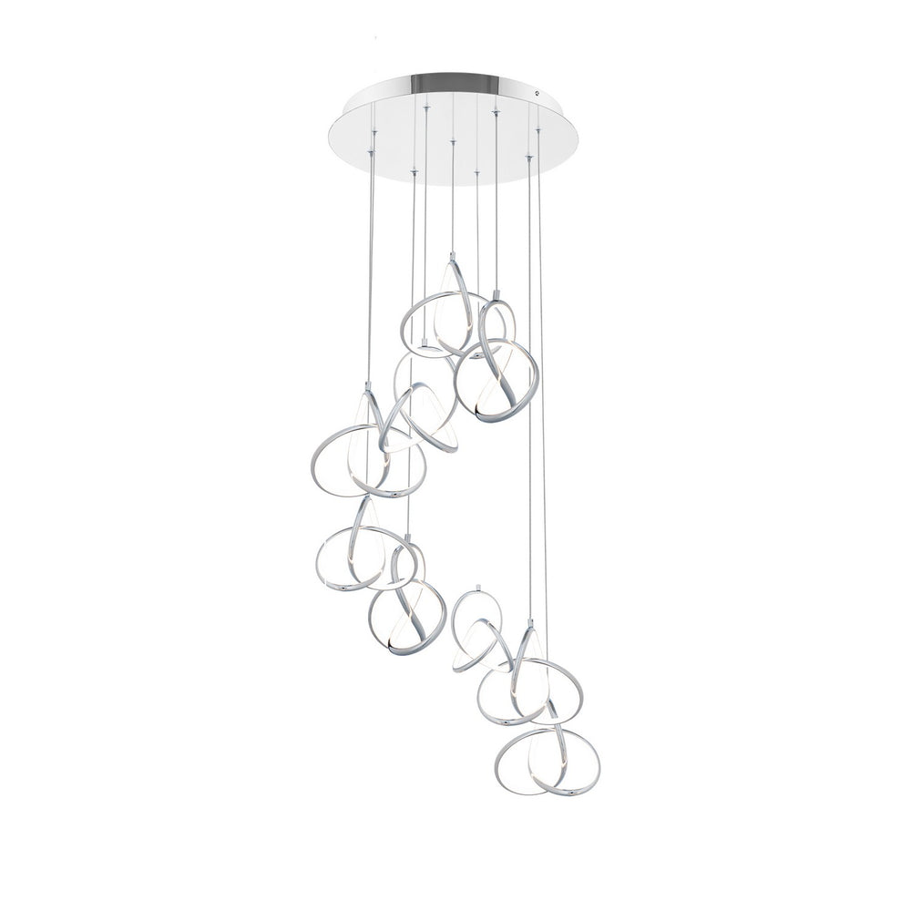 W.A.C. Canada - LED Chandelier - Vornado - Chrome- Union Lighting Luminaires Decor