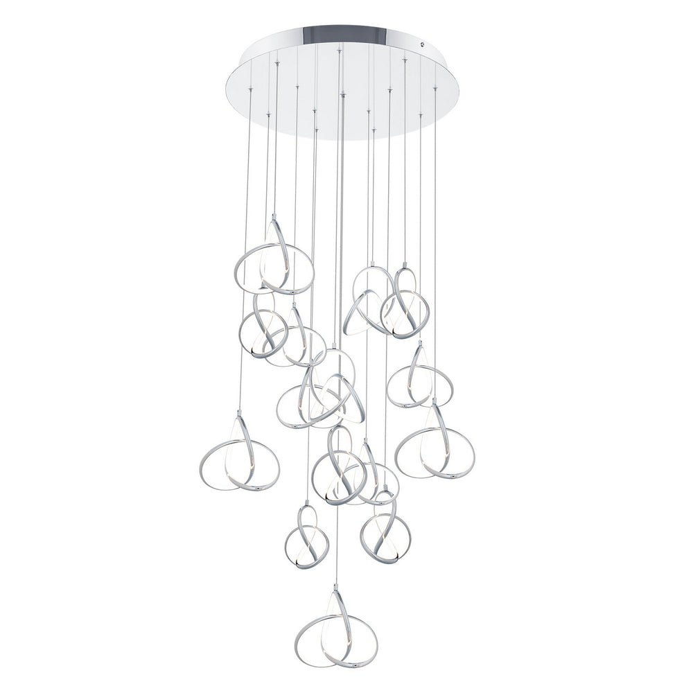 W.A.C. Canada - LED Chandelier - Vornado - Chrome- Union Lighting Luminaires Decor