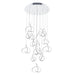 W.A.C. Canada - LED Chandelier - Vornado - Chrome- Union Lighting Luminaires Decor