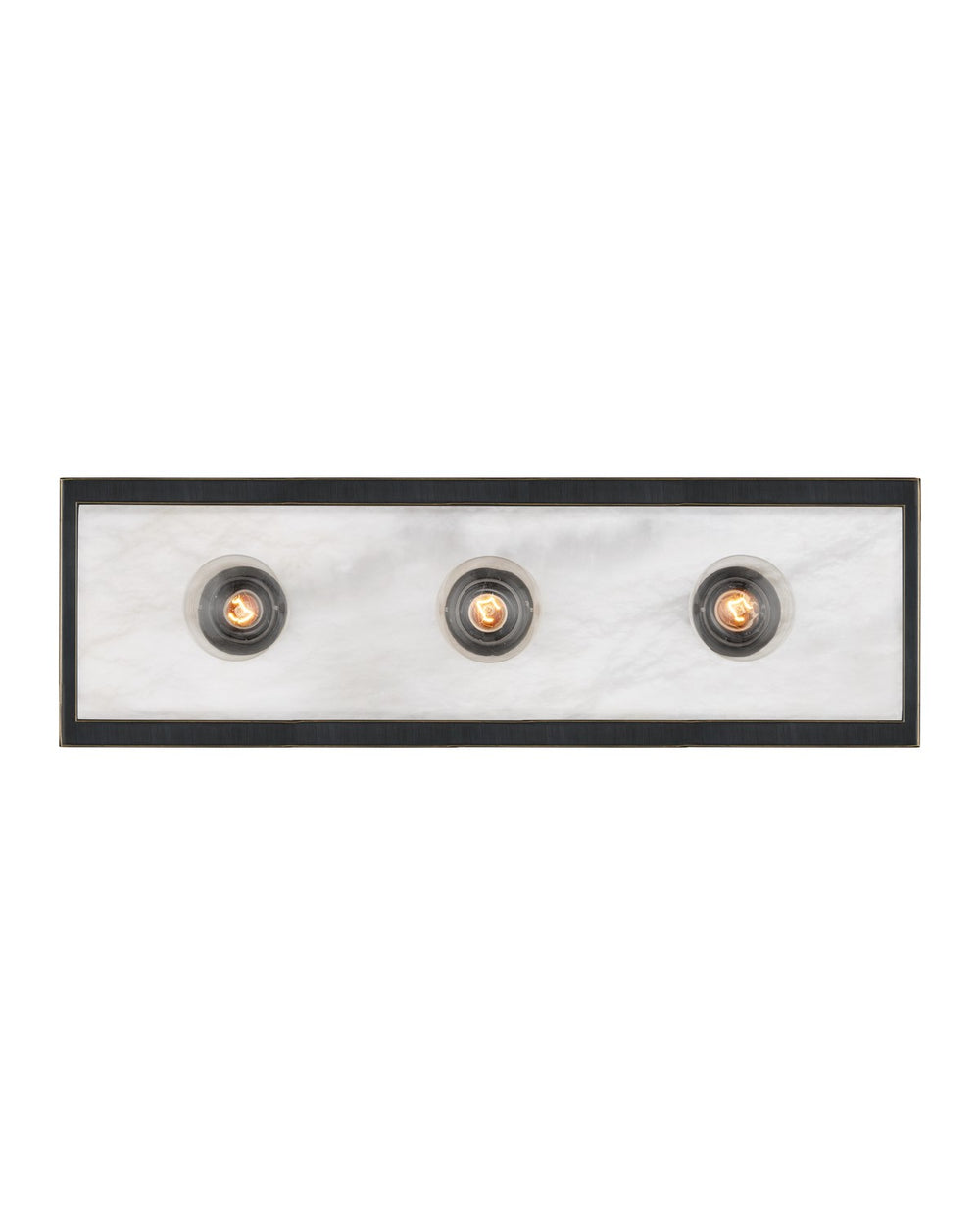 Currey and Company - Three Light Wall Sconce - Berdine - Natural/Oil Rubbed Bronze- Union Lighting Luminaires Decor