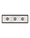 Currey and Company - Three Light Wall Sconce - Berdine - Natural/Oil Rubbed Bronze- Union Lighting Luminaires Decor