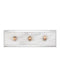 Currey and Company - Three Light Bath Wall Sconce - Berdine - Natural/Polished Nickel- Union Lighting Luminaires Decor