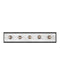 Currey and Company - Five Light Wall Sconce - Berdine - Natural/Oil Rubbed Bronze- Union Lighting Luminaires Decor