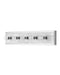 Currey and Company - Five Light Wall Sconce - Berdine - Natural/Polished Nickel- Union Lighting Luminaires Decor