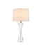Currey and Company - One Light Table Lamp - Duveen - Clear/Polished Brass- Union Lighting Luminaires Decor