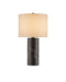 Currey and Company - One Light Table Lamp - Vespera - Coffee Brown / Antique Brass- Union Lighting Luminaires Decor