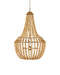Currey and Company - Six Light Chandelier - Penelope Collection - Beige / Antique Brass- Union Lighting Luminaires Decor