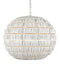 Currey and Company - One Light Pendant - Panopolis - White- Union Lighting Luminaires Decor