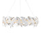Currey and Company - LED Chandelier - Tijereta White Chandelier - Gesso White- Union Lighting Luminaires Decor
