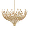 Currey and Company - Four Light Chandelier - Maypan - Natural/Coco Cream- Union Lighting Luminaires Decor