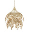 Currey and Company - Six Light Pendant - Maypan - Natural/Coco Cream- Union Lighting Luminaires Decor