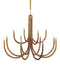 Currey and Company - 12 Light Chandelier - Samsara Large Chandelier - Natural / Saddle Tan- Union Lighting Luminaires Decor