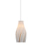 Currey and Company - One Light Pendant - Posh Collection - White / Silver- Union Lighting Luminaires Decor