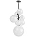 Avenue Lighting - Seven Light Pendant - Delilah - Black- Union Lighting Luminaires Decor