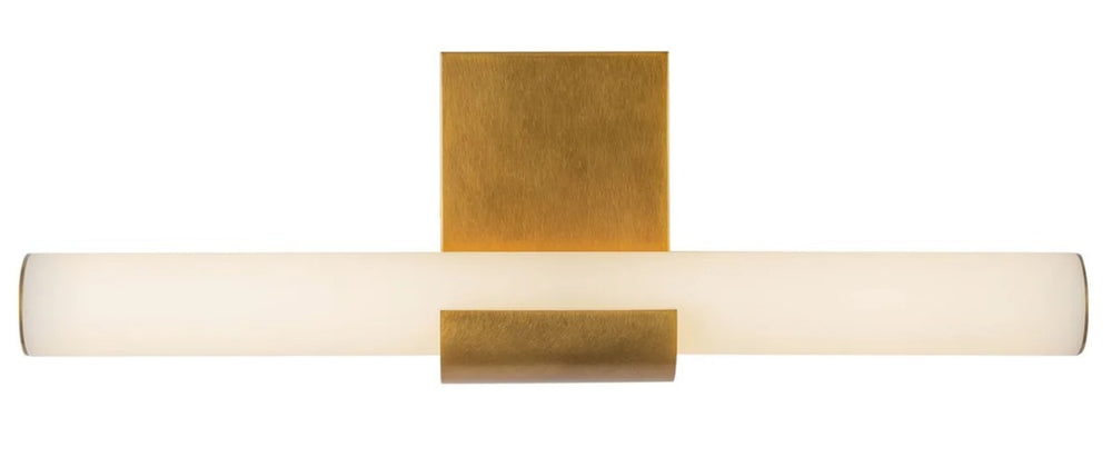 Alora Canada - LED Wall Vanity - Apollo - Vintage Brass- Union Lighting Luminaires Decor