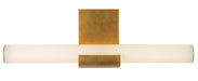 Alora Canada - LED Wall Vanity - Apollo - Vintage Brass- Union Lighting Luminaires Decor