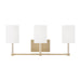 Capital Lighting - Three Light Vanity - Ingrid - Matte Brass- Union Lighting Luminaires Decor