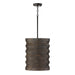 Capital Lighting - One Light Pendant - Dunn - Espresso Stain and Black- Union Lighting Luminaires Decor