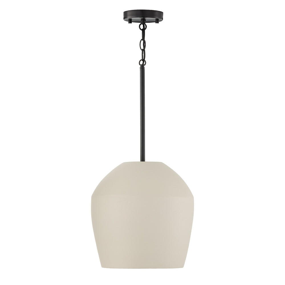 Capital Lighting - One Light Pendant - Della - Terracotta Ivory- Union Lighting Luminaires Decor