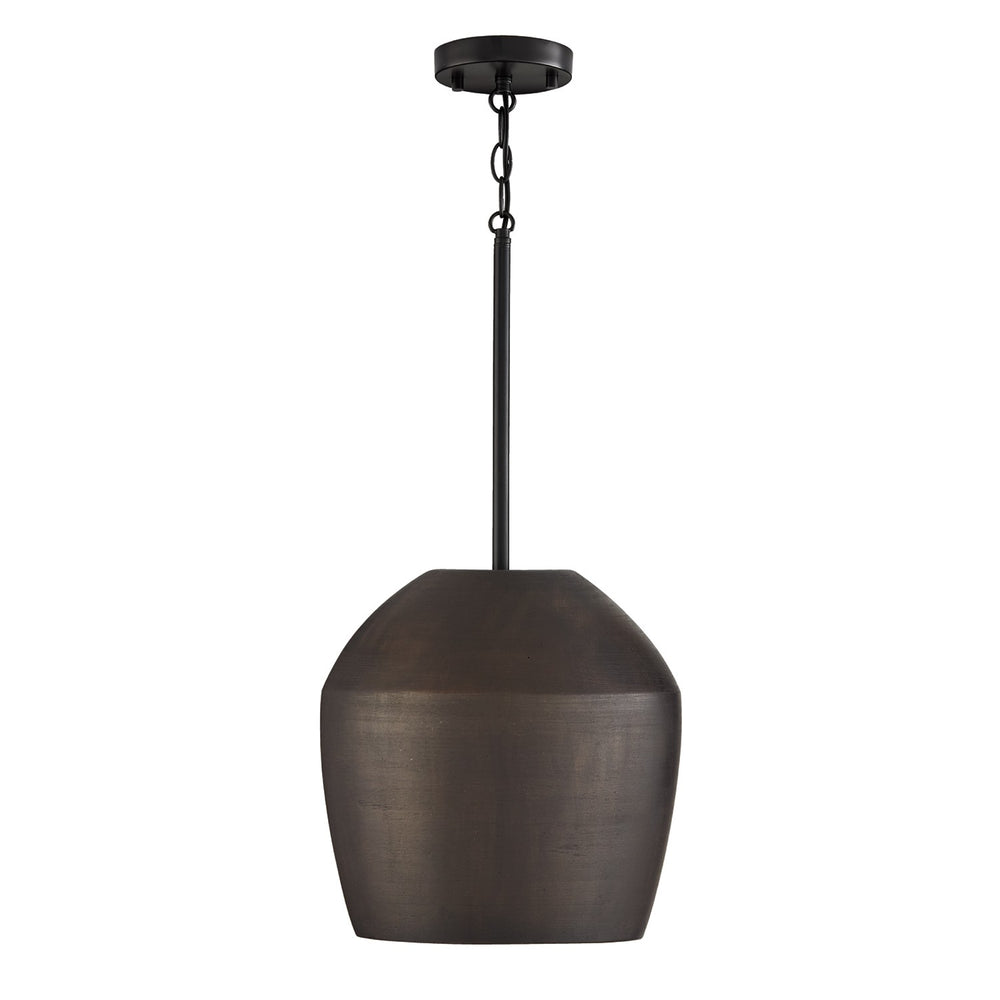 Capital Lighting - One Light Pendant - Della - Terracotta Umber- Union Lighting Luminaires Decor