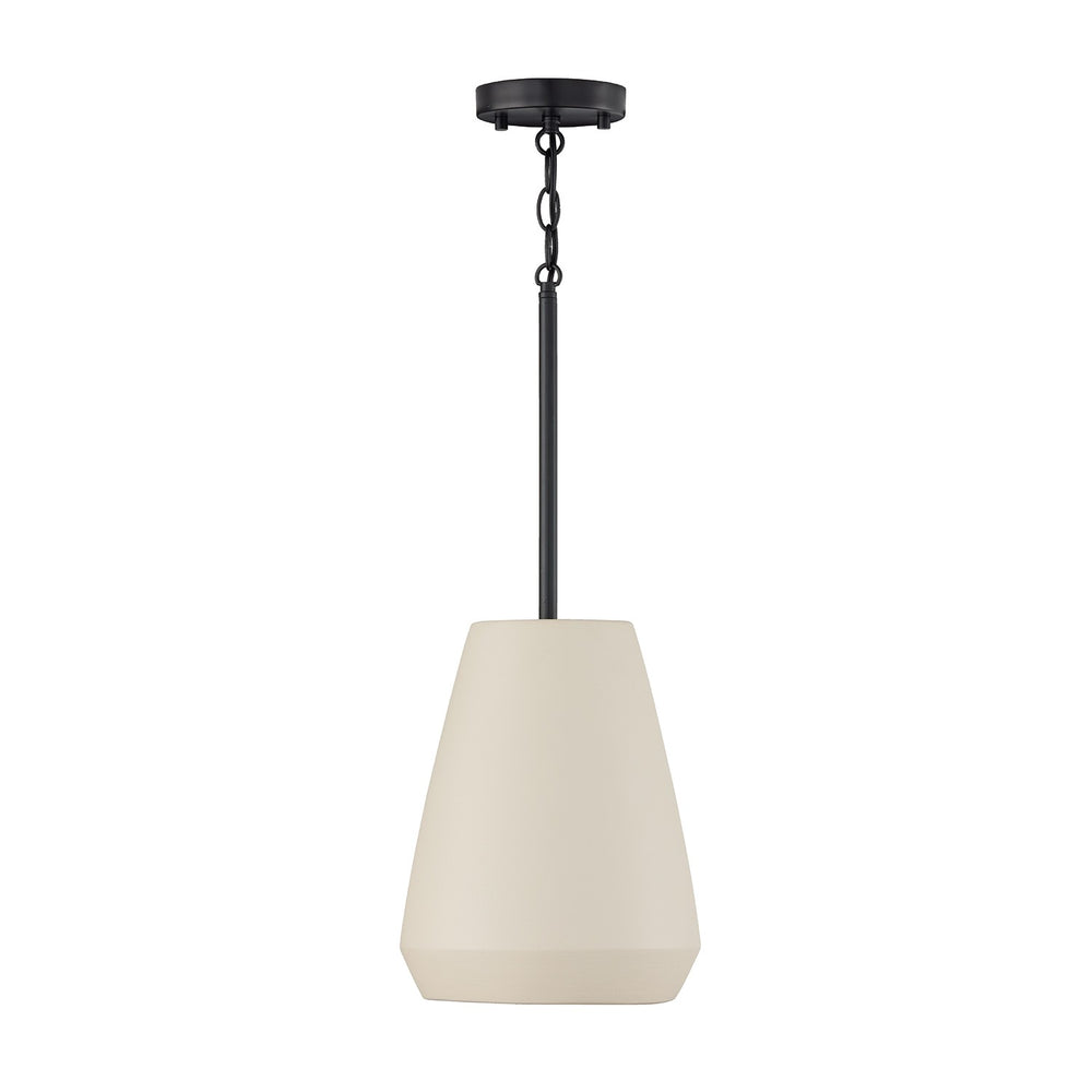 Capital Lighting - One Light Pendant - Della - Terracotta Ivory- Union Lighting Luminaires Decor